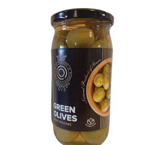 Ελιές πράσινες σε βάζο. Olive Queen. 215 γρ.