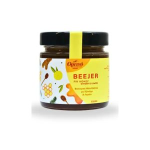 Beejer – Βιολογικό Μέλι Ελάτης Ευρυτανίας με Τζίντζερ & Λεμόνι.