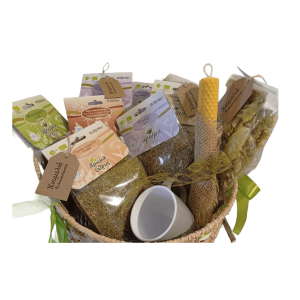 Καλάθι δώρου"Άρωμα Όθρυς"